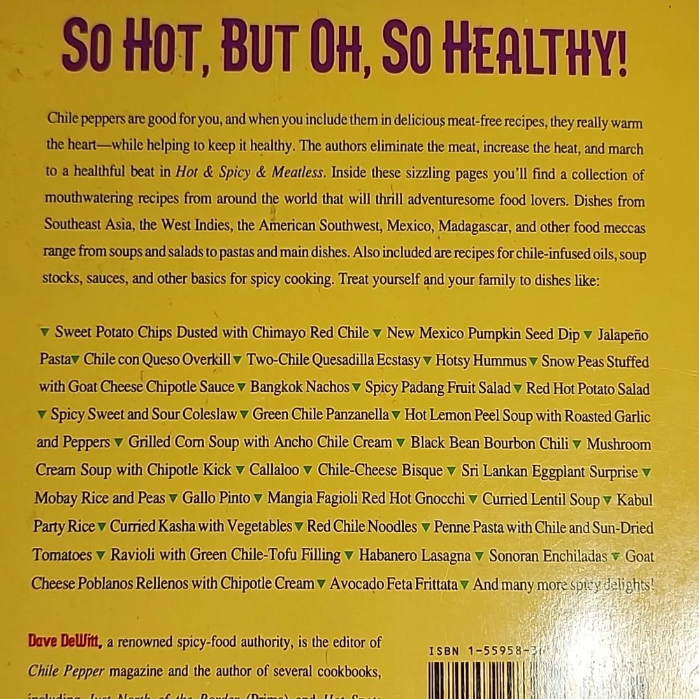 Hot‎ & Spicy & Meatless Cookbook